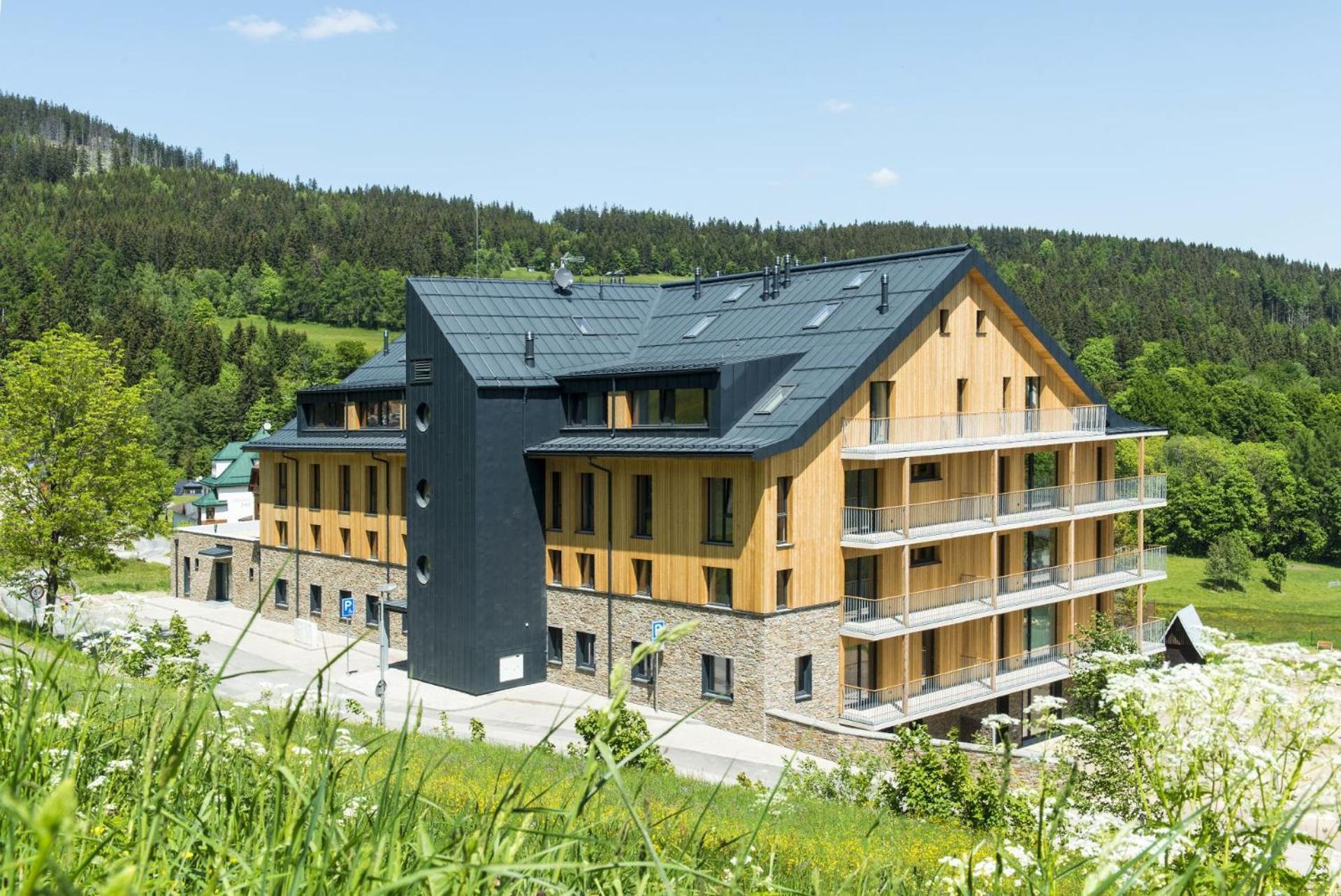 Ski&Bike Apartman Blue Janské Lázně Exteriér fotografie
